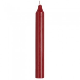 Свеча Red rustic 18 см D 2,2 см