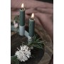 Свеча 11 см moss green d 2,2