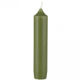 Свеча 11 см green D2,2см