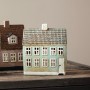 Подсвечник Лазурный с серой дверью 7,7x17x13,5см 