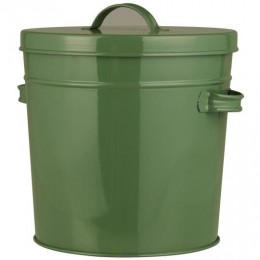 Ведро для хранения с крышкой green 5 ltr