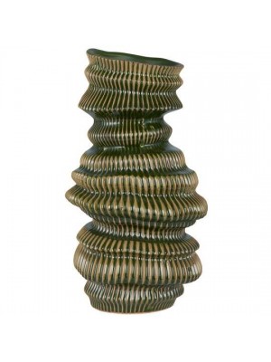 Ваза Sculpture green