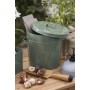 Ведро для хранения с крышкой green 5 ltr