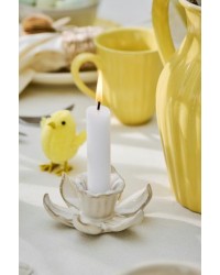 Подсвечник Daffodils butter cream для свечи d 2,2 см