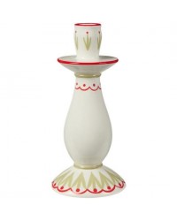 Подсвечник white red and green pattern для свечи d 2,2 см