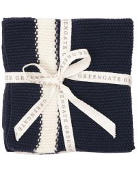Набор салфеток knitted Alice dark blue 32х32 см 3 шт