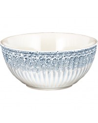 Пиала Alice ripple blue 15 см