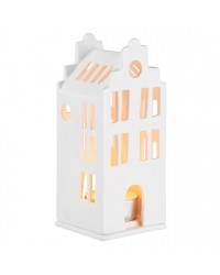 Подсвечник S Light house town canal house 13.5x6x6 см 