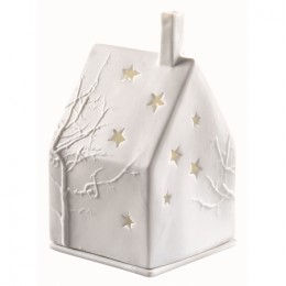 Подсвечник Xmas light house Tree and stars 7 x 7 x 10 