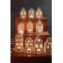 Подсвечник Light house gable roof house Small