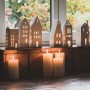 Подсвечник L Light house Big door 18x7,5x7,5 см