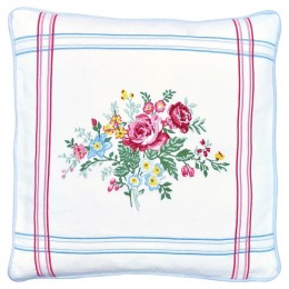 Наволочка Elina white w emb 40x40cm