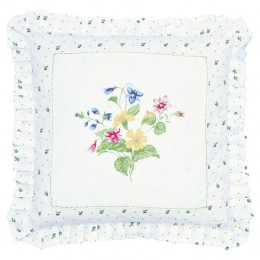 Наволочка Fiola white w. emb. 40x40cm