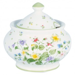 Сахарница round Fiola white
