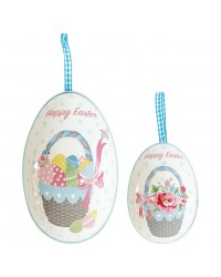 Набор коробочек яиц Alma easter white set of 2