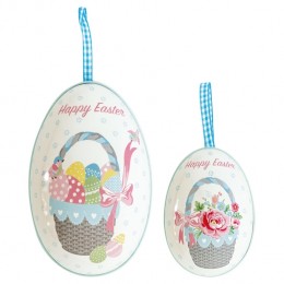 Набор коробочек яиц Alma easter white set of 2