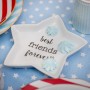 Десертная тарелка-звездочка "Best friends forever"